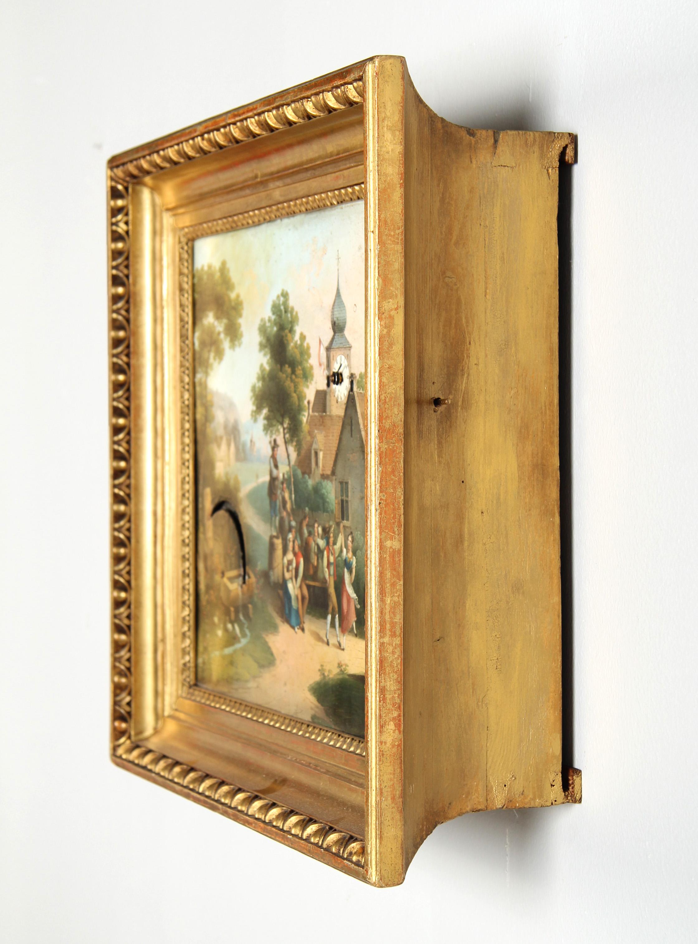 Orologio da tavolo Biedermeier del XIX secolo, Austria, circa 1830 in vendita 2