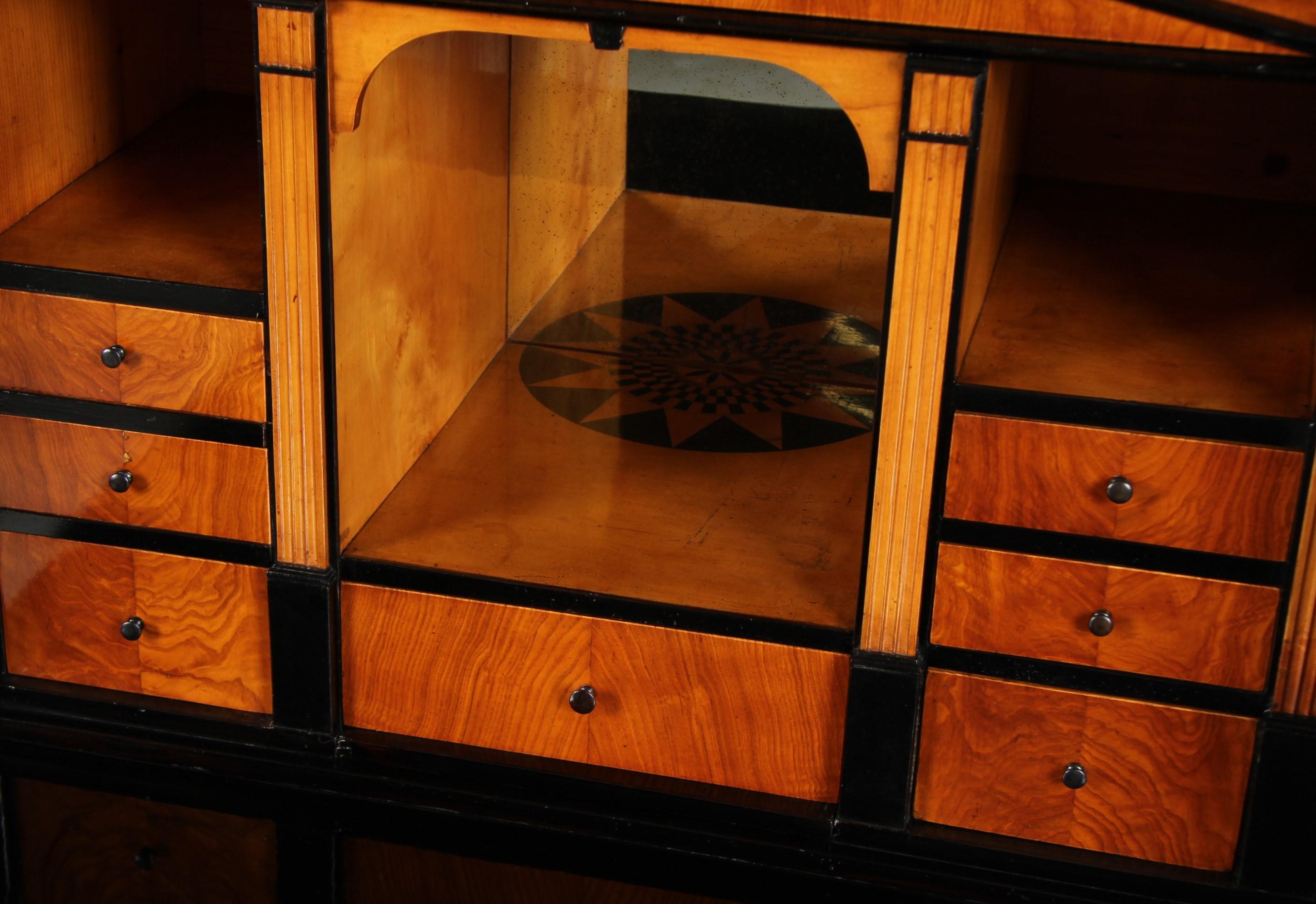 19th Century Biedermeier Secretaire with Secret Drawers, Austria, circa 1830 5
