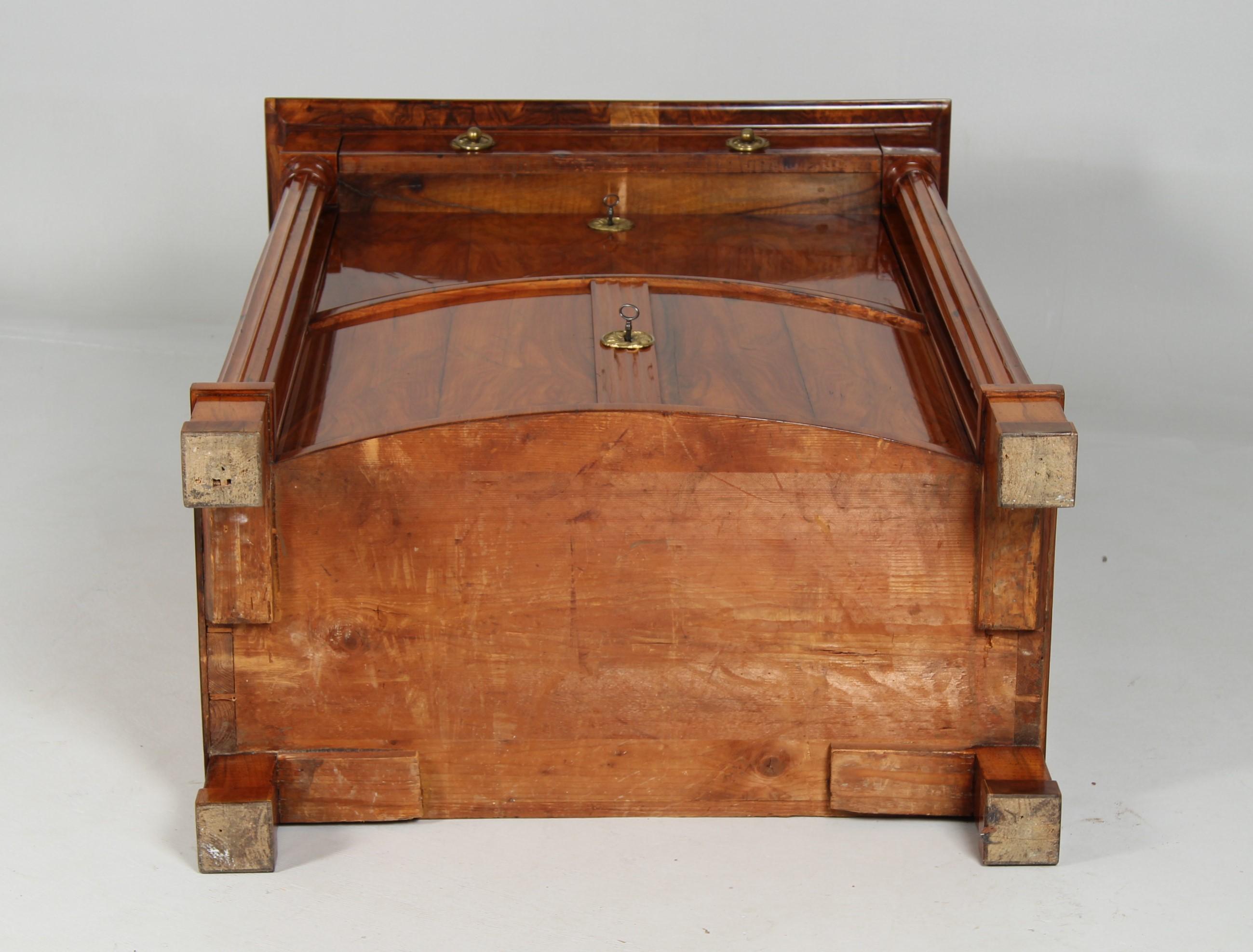 19th Century Biedermeier Secretaire with Secret Drawers, Austria, circa 1830 12