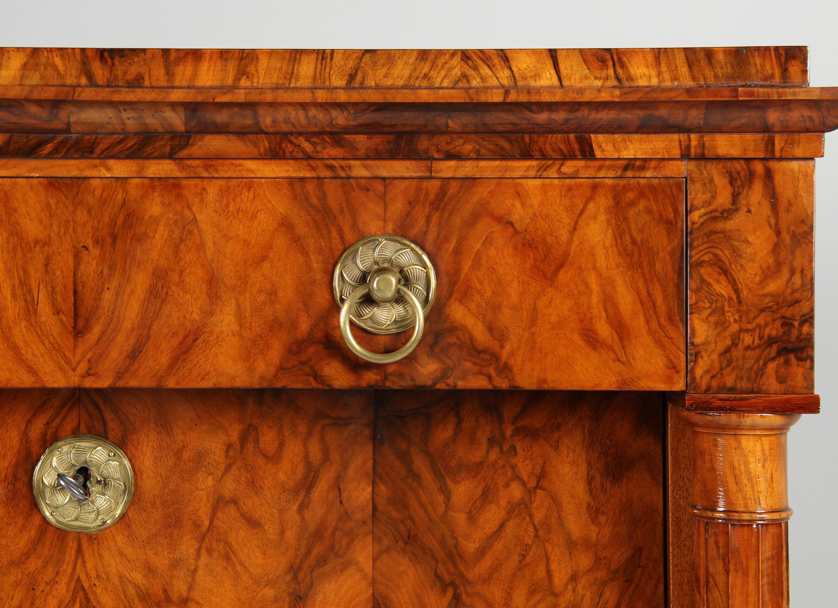 Austrian 19th Century Biedermeier Secretaire with Secret Drawers, Austria, circa 1830