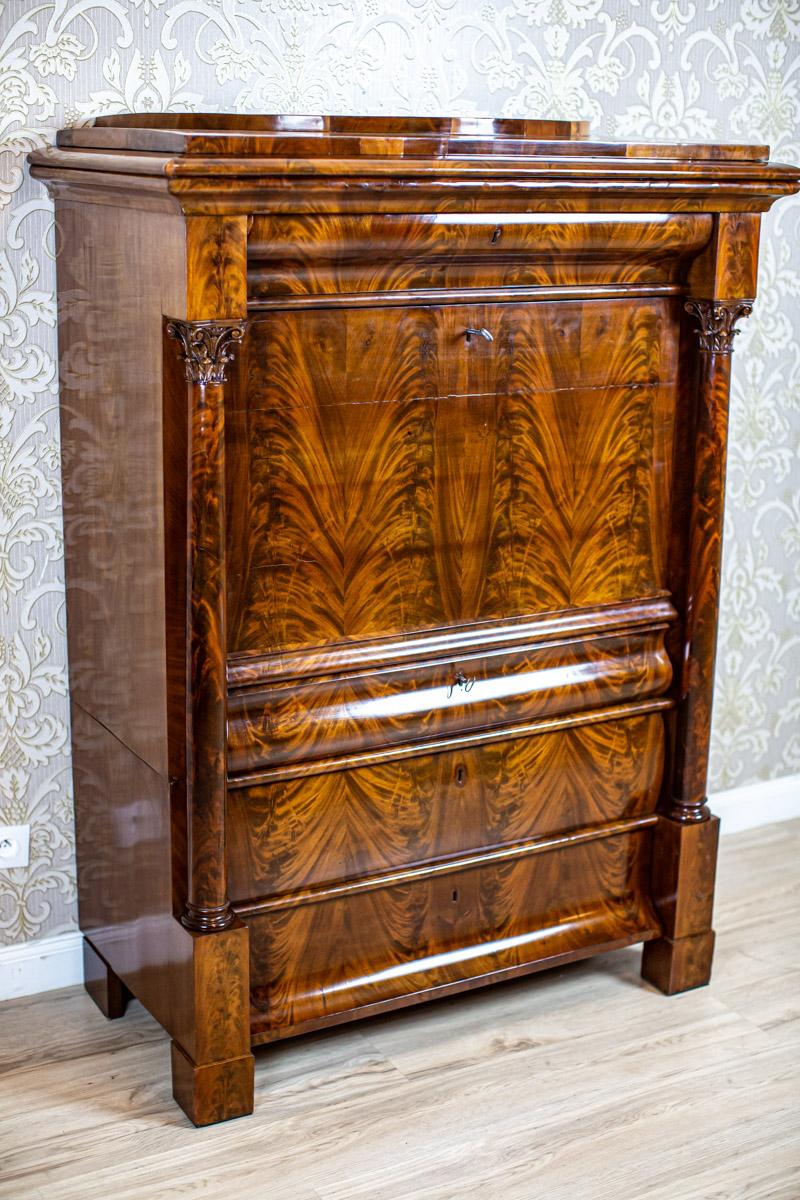 biedermeier secretary desk