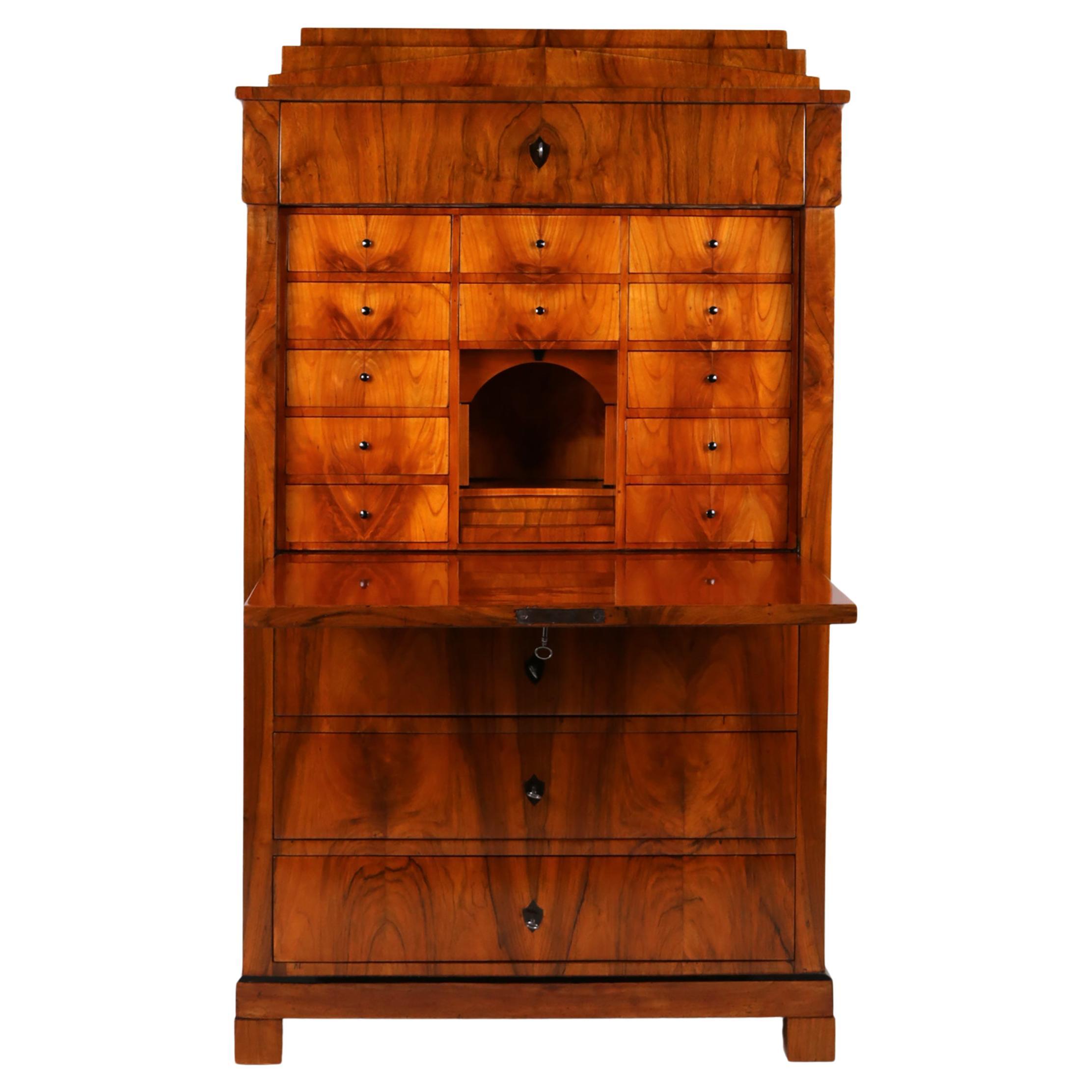 19th Century Biedermeier Secretary 