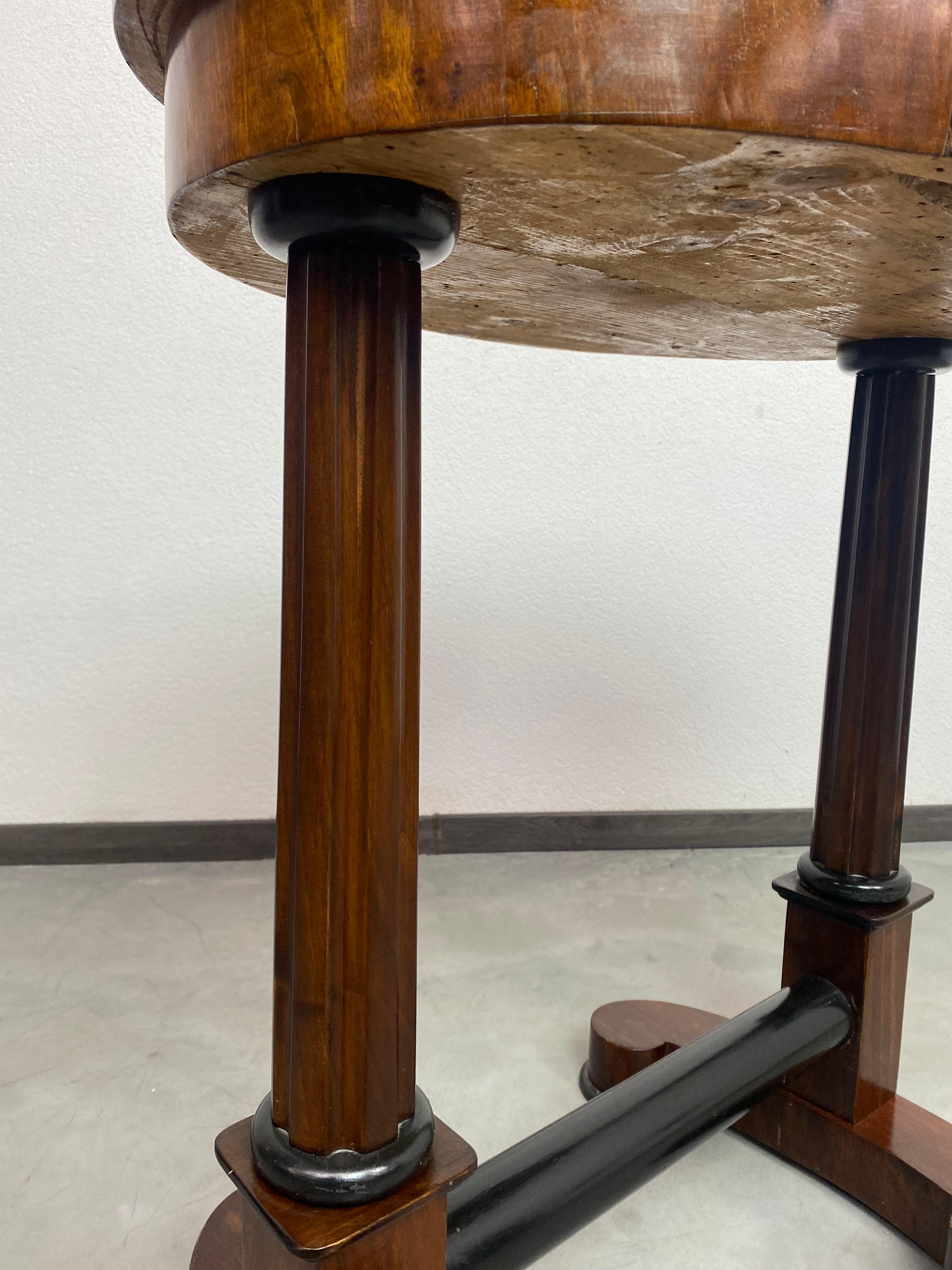 19th century biedermeier side table For Sale 2