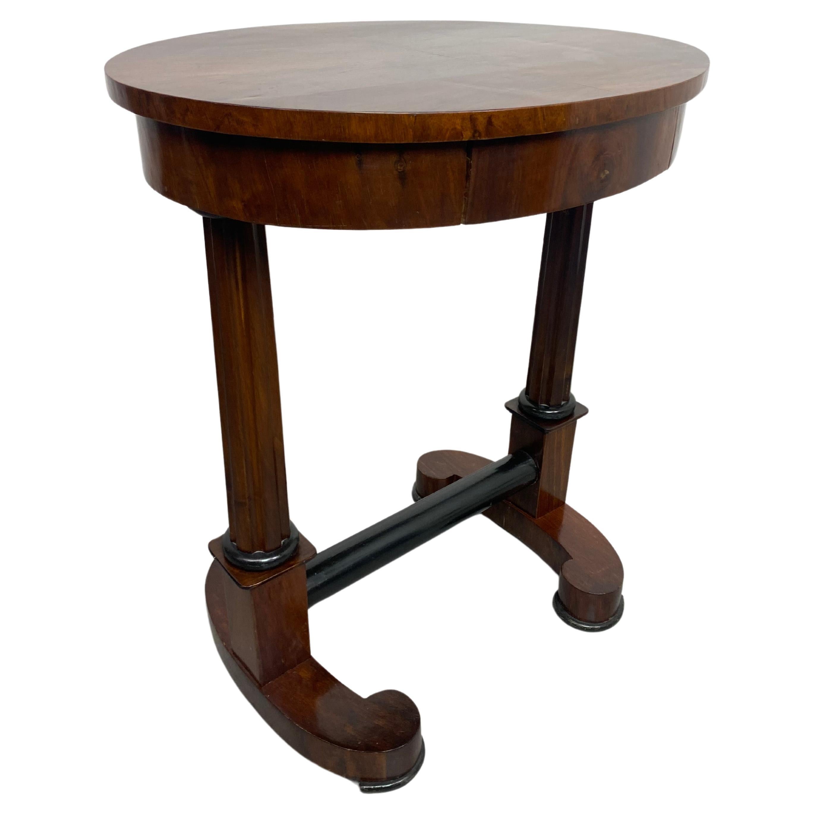19th century biedermeier side table For Sale