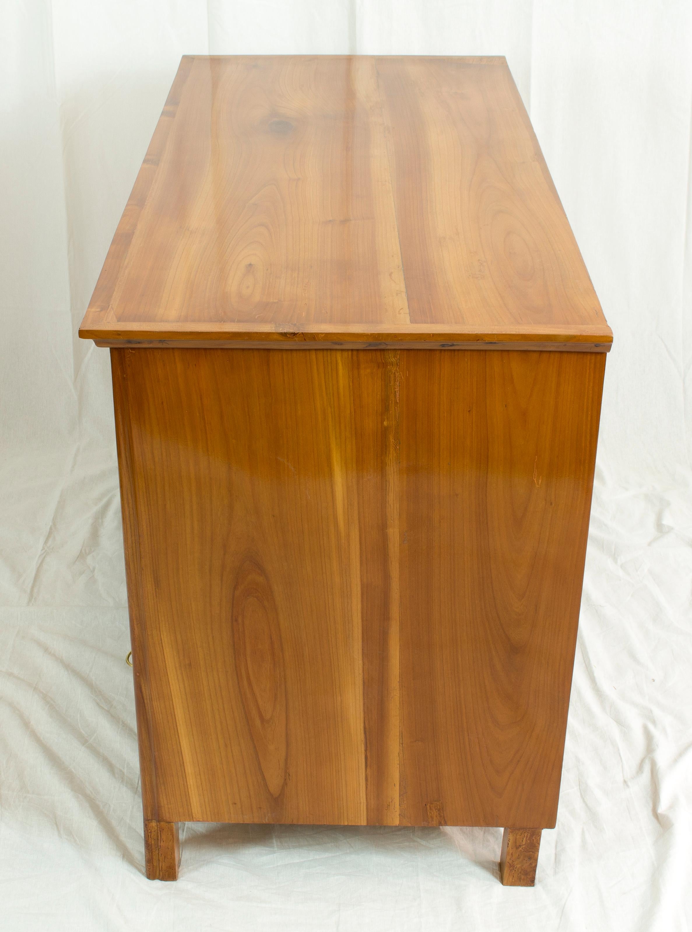 solid cherry wood chest of drawers