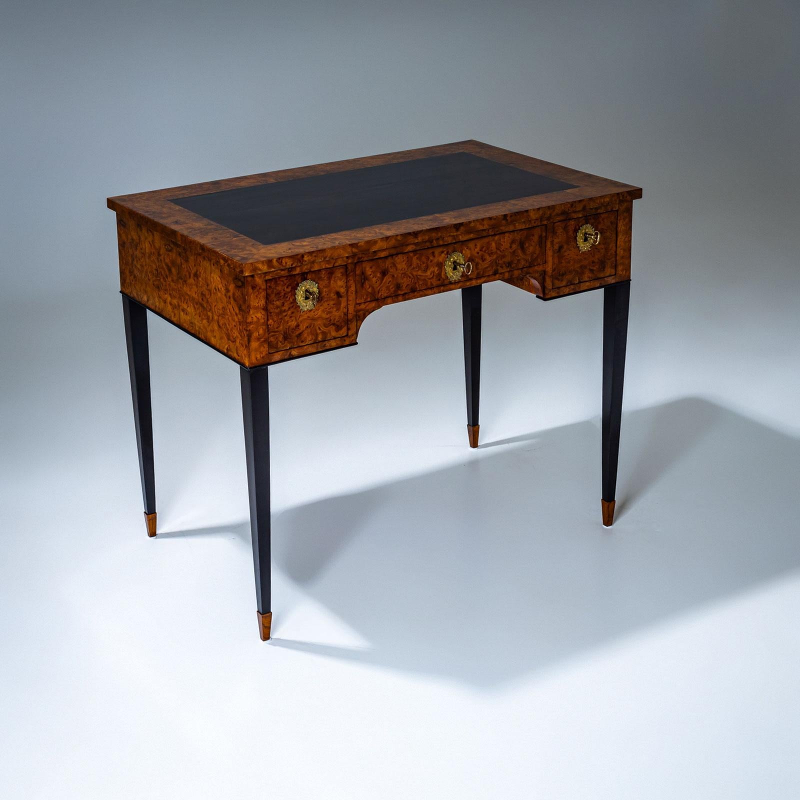 Bronze 19th Century Biedermeier-style Desk, Germany For Sale