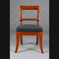 19th Century Biedermeier Style Mahogany Chair