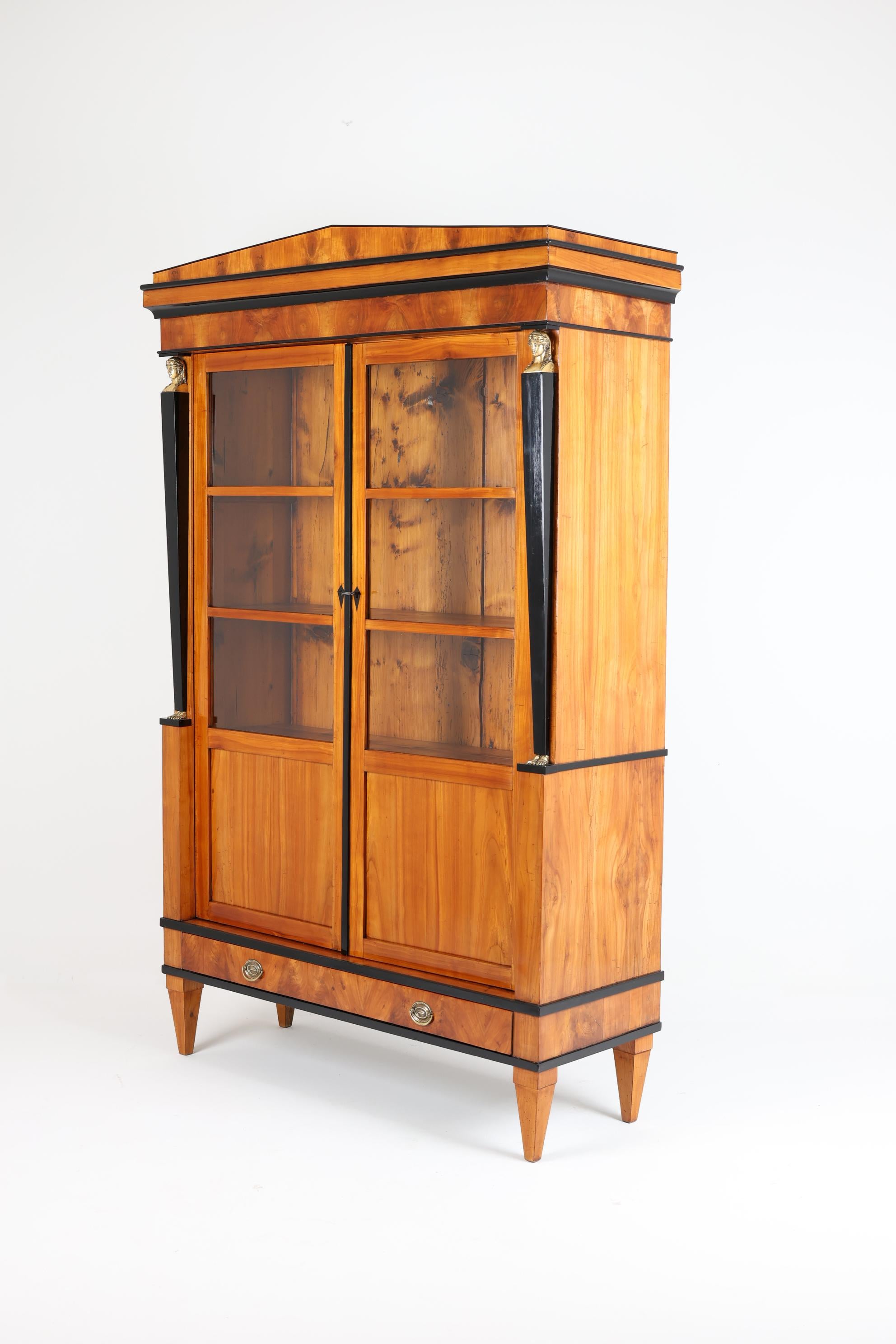 19th Century Biedermeier Vitrine For Sale at 1stDibs