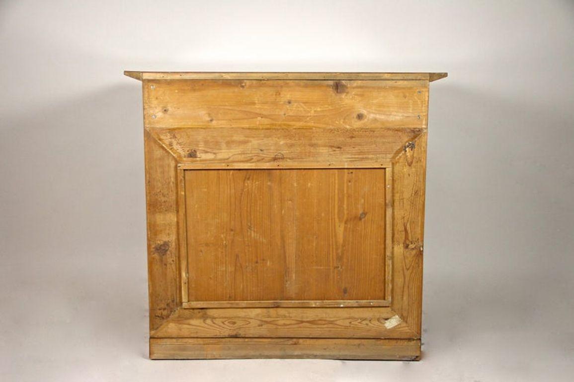 19th Century Biedermeier Wall Console/ Side Table, Cherrywood, AT circa 1860 For Sale 12
