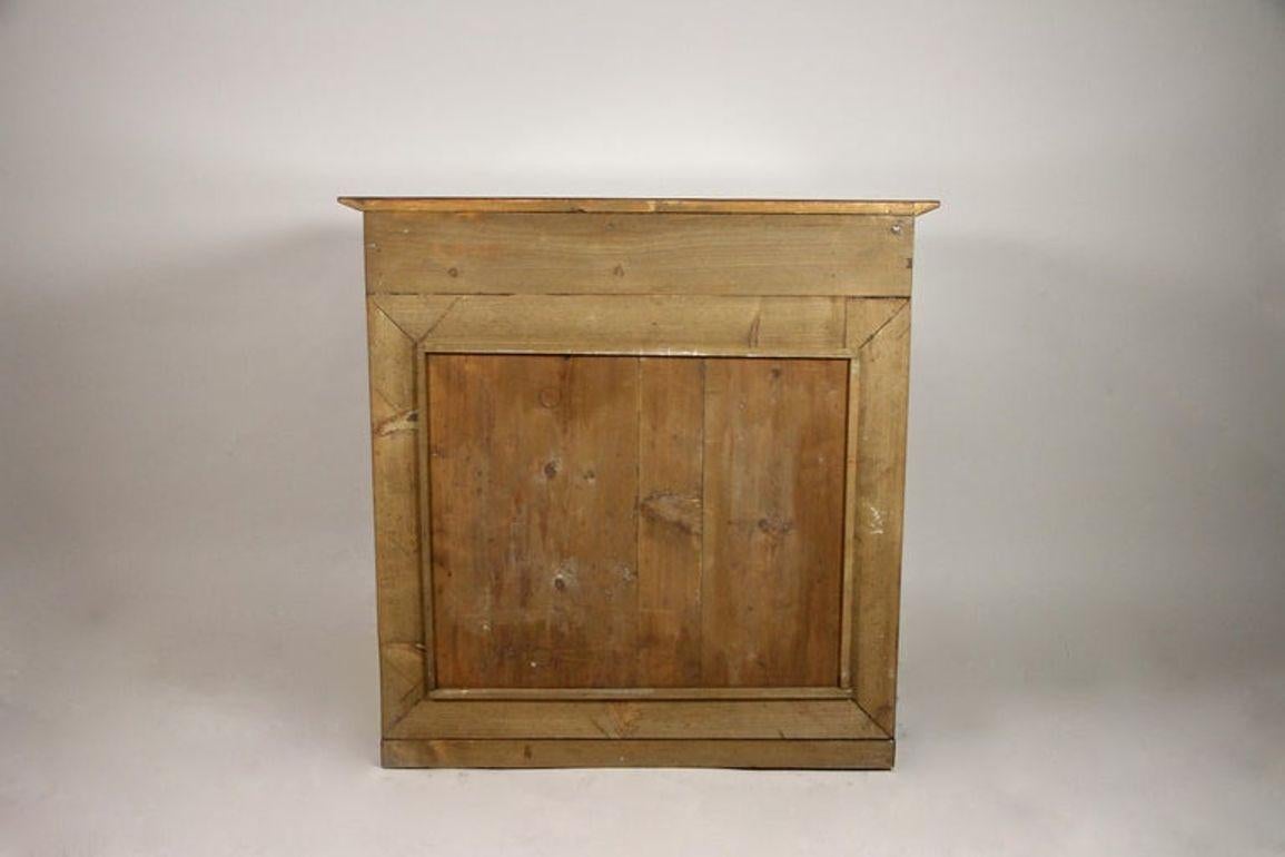 19th Century Biedermeier Wall Console Table with Columns, Nutwood, AT ca. 1860 For Sale 16