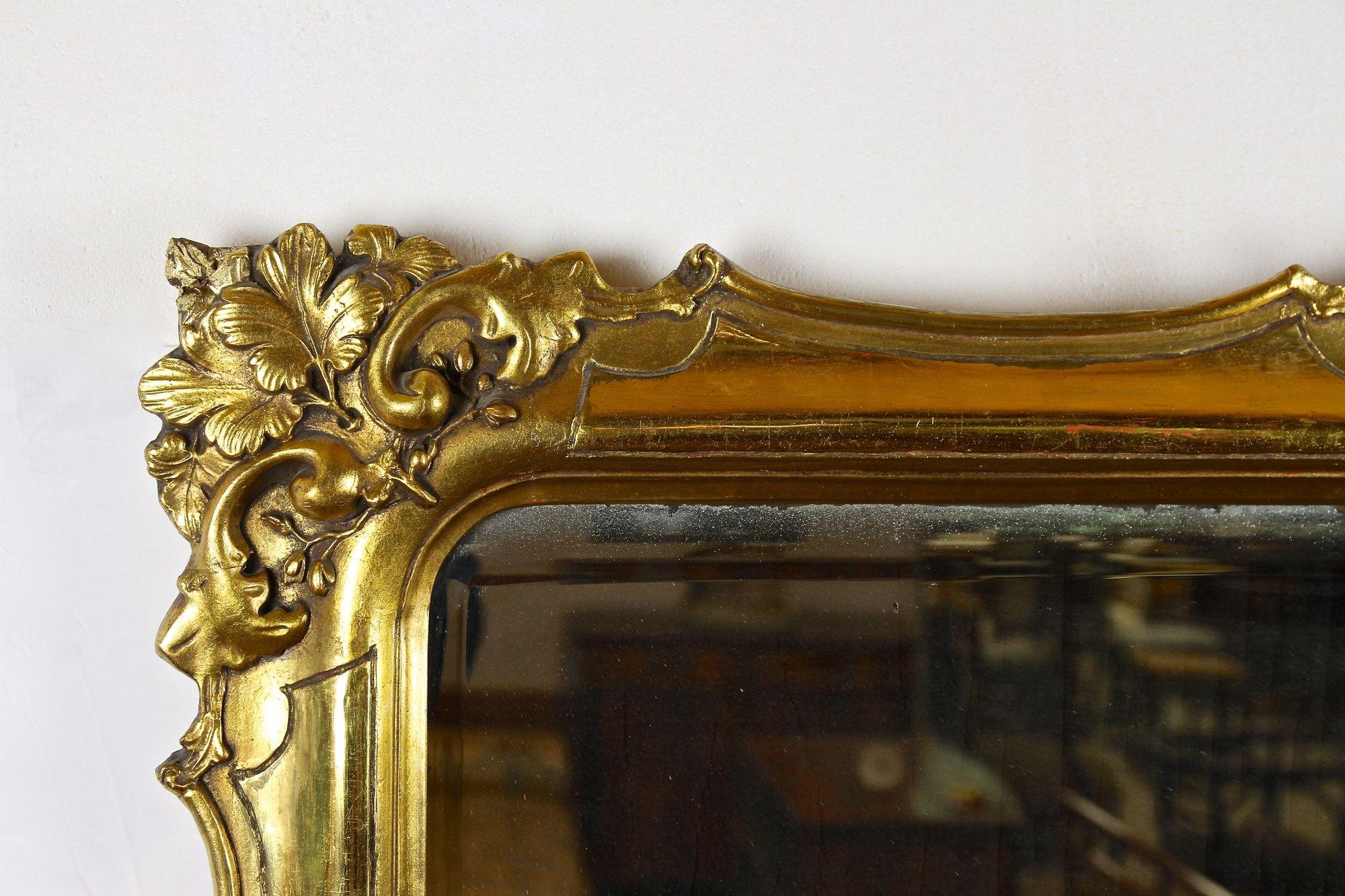 gold plated mirror