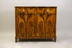 19th Century Biedermeier Walnut Commode/ Trumeau/ Dresser - Austria circa 1840