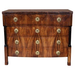 19th Century Biedermeier Walnut Commode. Vienna, c. 1825.