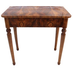 19th Century Biedermeier Walnut Console Table