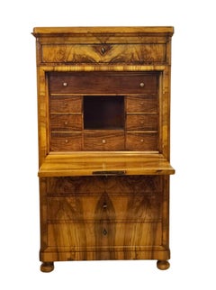 Secretaire in noce Biedermeier del XIX secolo