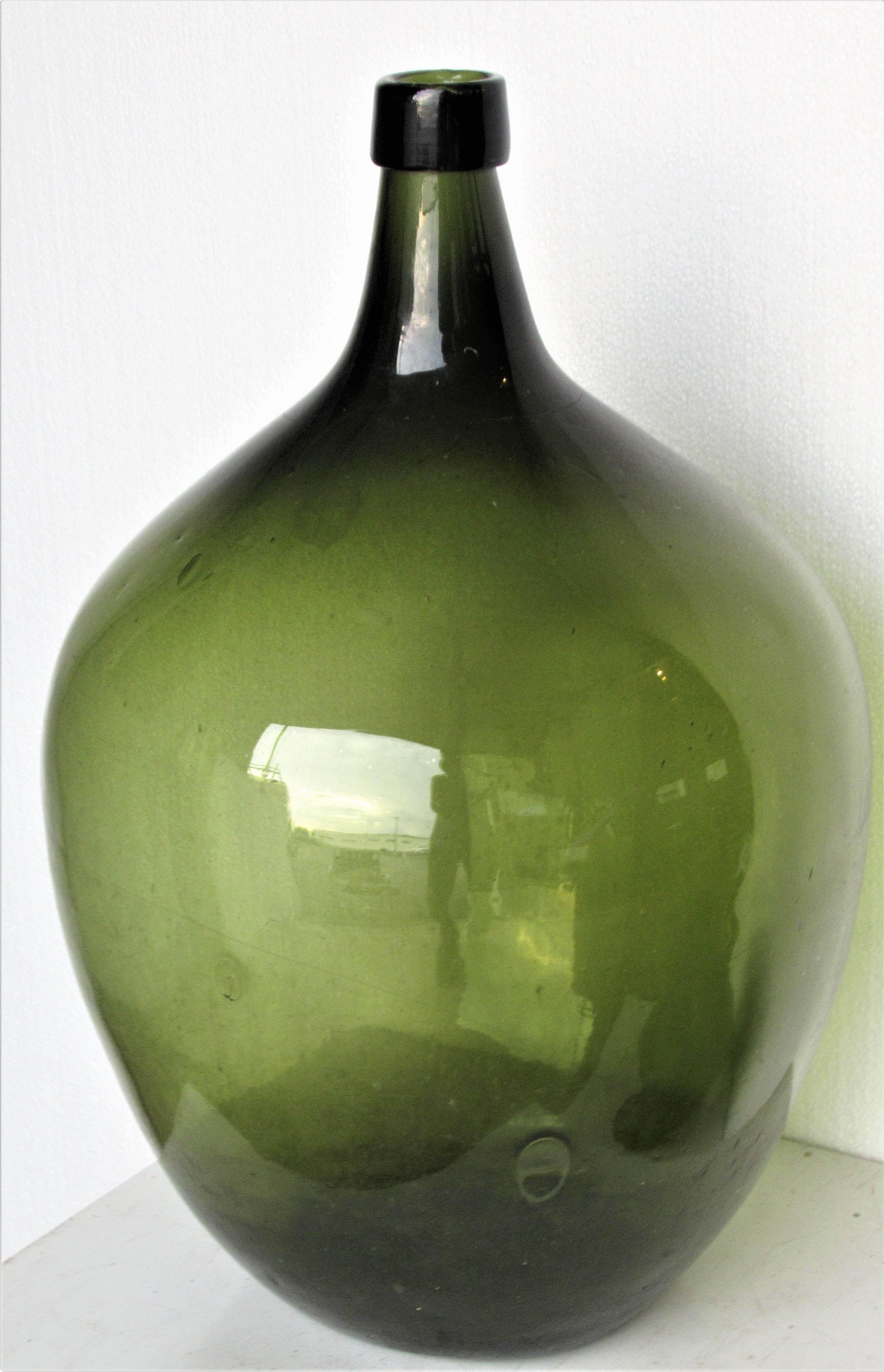 big green vase