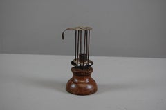 19th Century Bird Cage Rat du Cave Candlestick