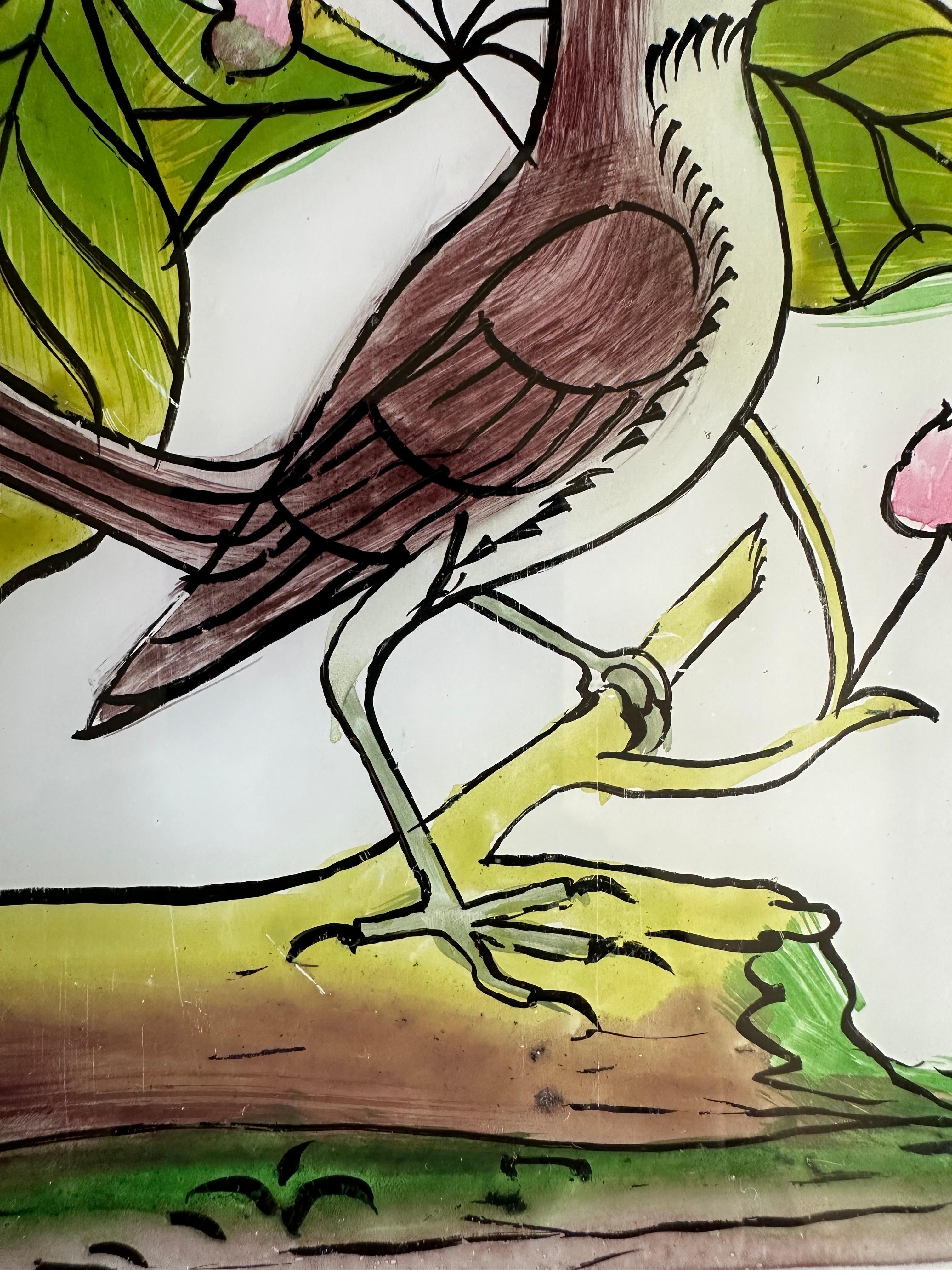 Retrato de aves del siglo XIX: Arte Ornitológico Grácil en Bueno estado para la venta en Southall, GB