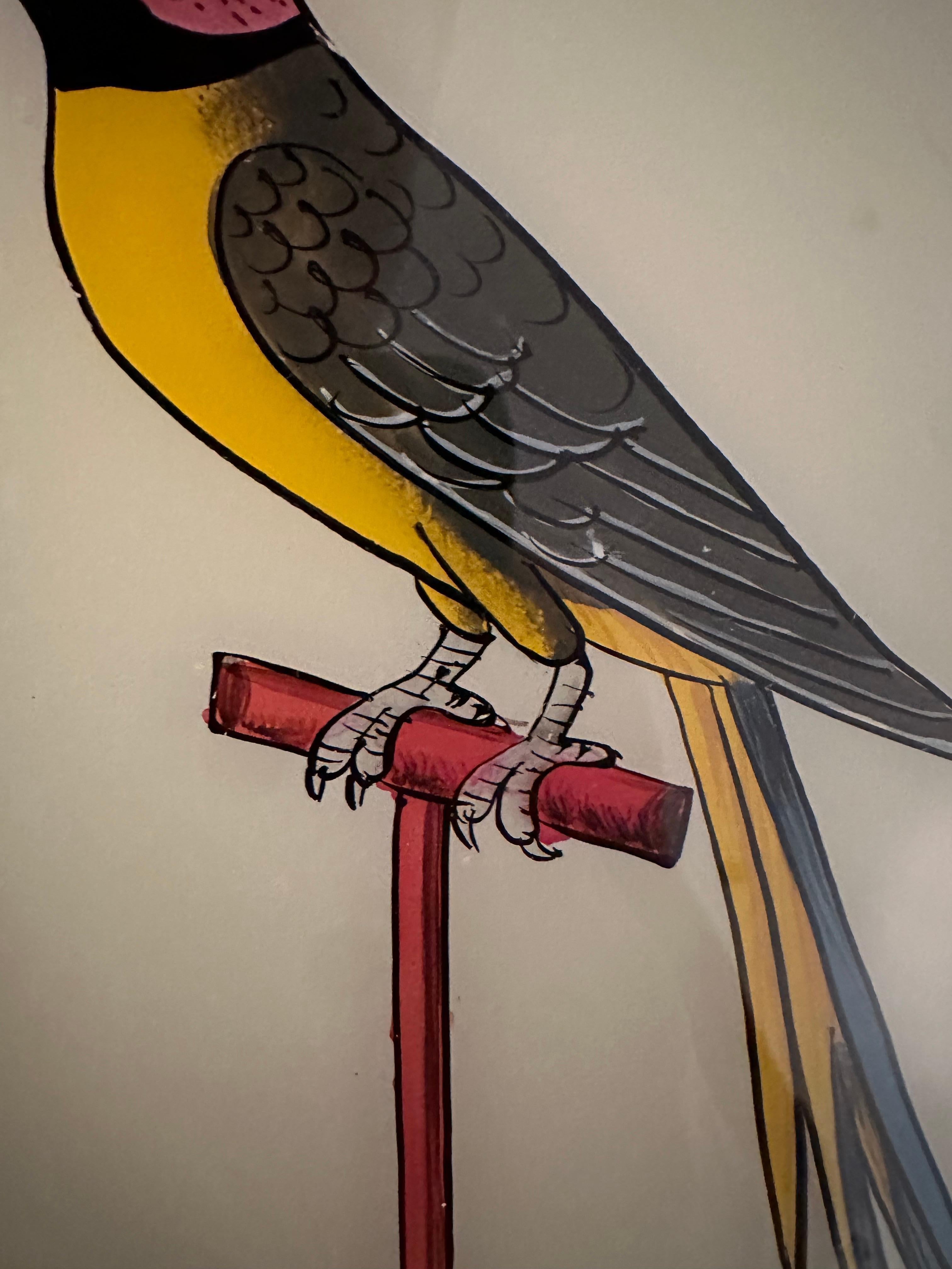 Portrait d'oiseau du 19e siècle : L'art aviaire Timeless-art Bon état - En vente à Southall, GB