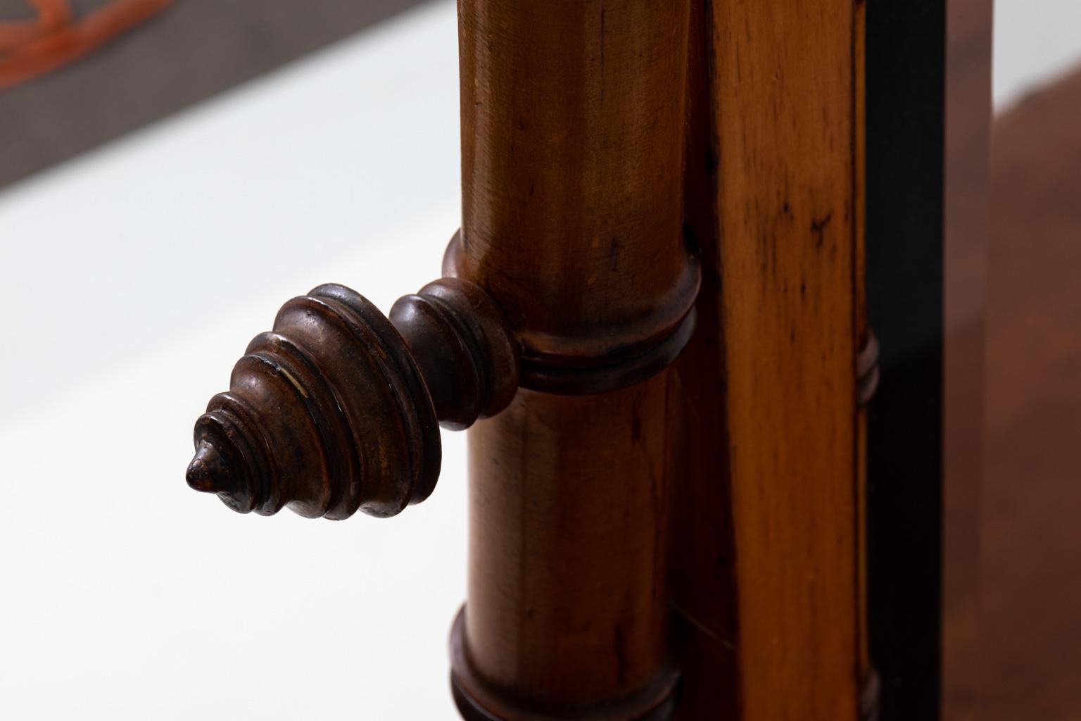 Birdseye Maple 19th Century Bird's-Eye Maple Faux Bamboo Dressing Table by R. J. Horner