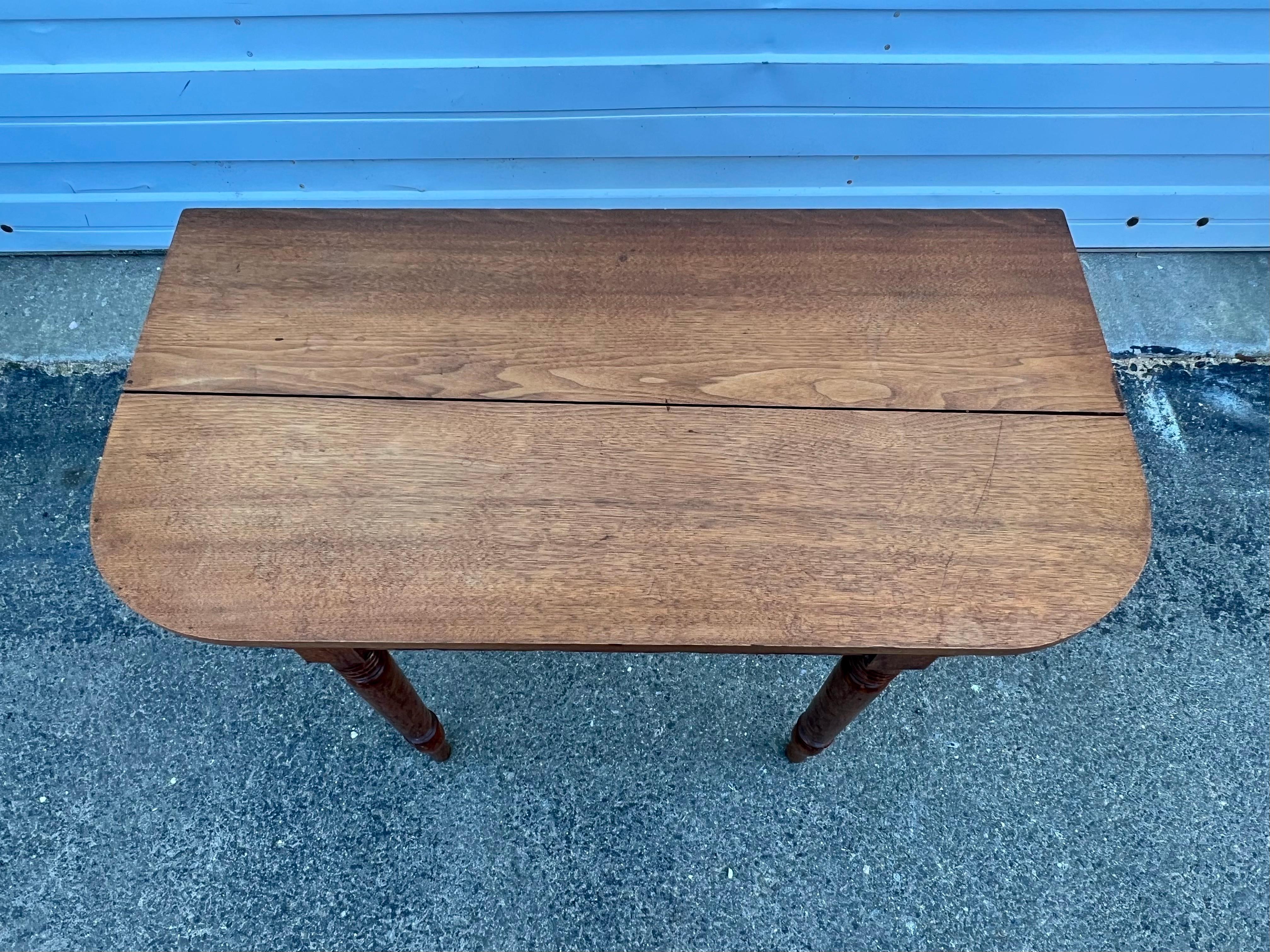 19th Century Birdseye Maple Console Table For Sale 2