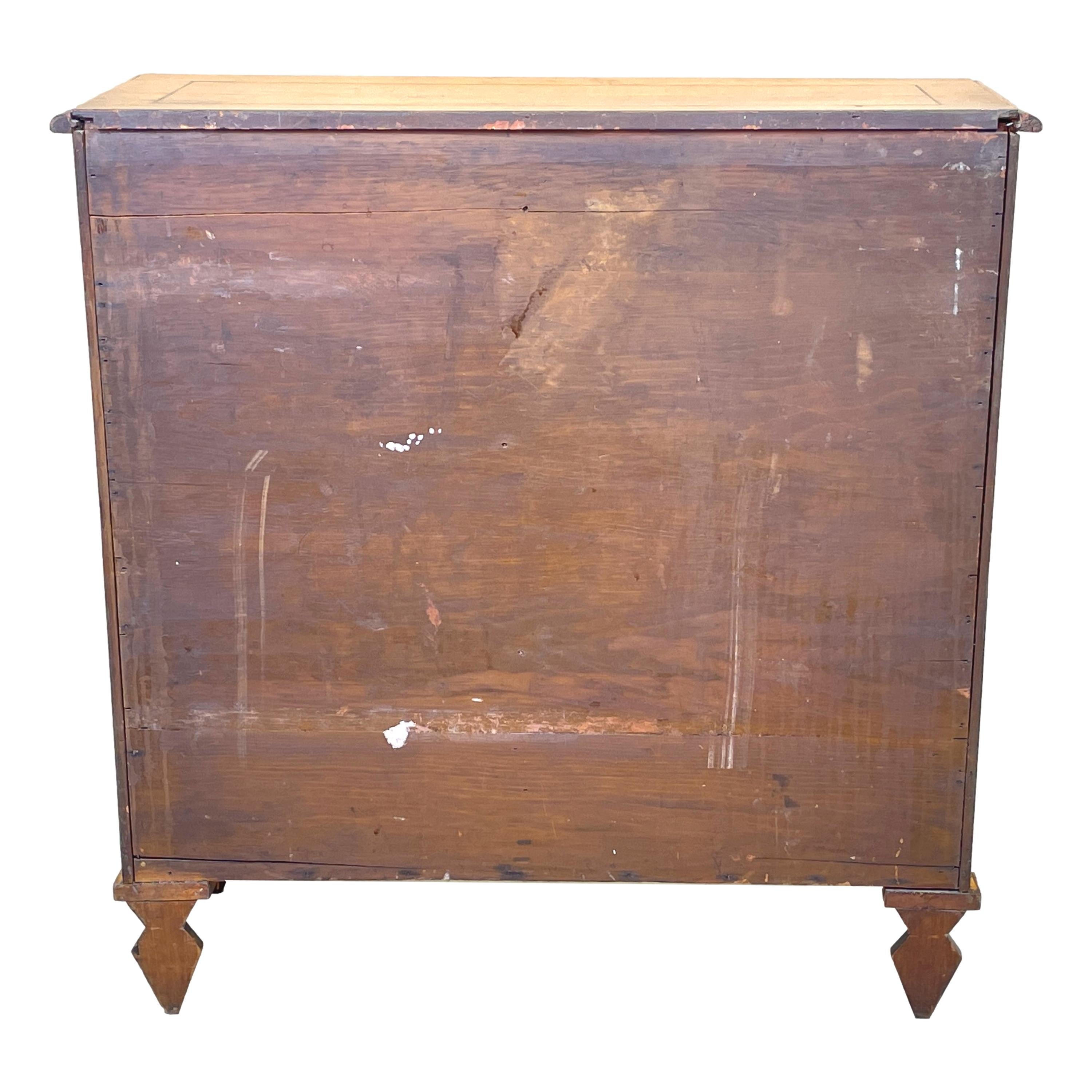 19th Century Birdseye Maple Cupboard For Sale 3