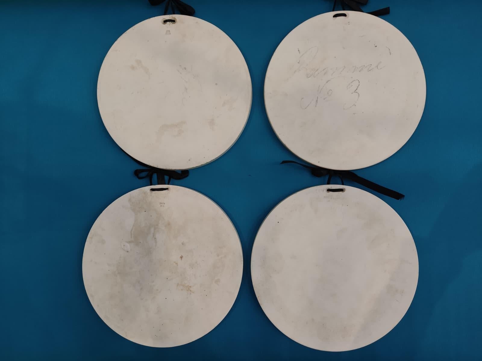 Porcelaine biscuitée du XIXe siècle, Four Seasons, d'après Thorvaldsen, Bing & Gröndahl en vente 2