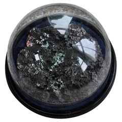 19th Century Bismuthinite Mineral Natural History Specimen Curio