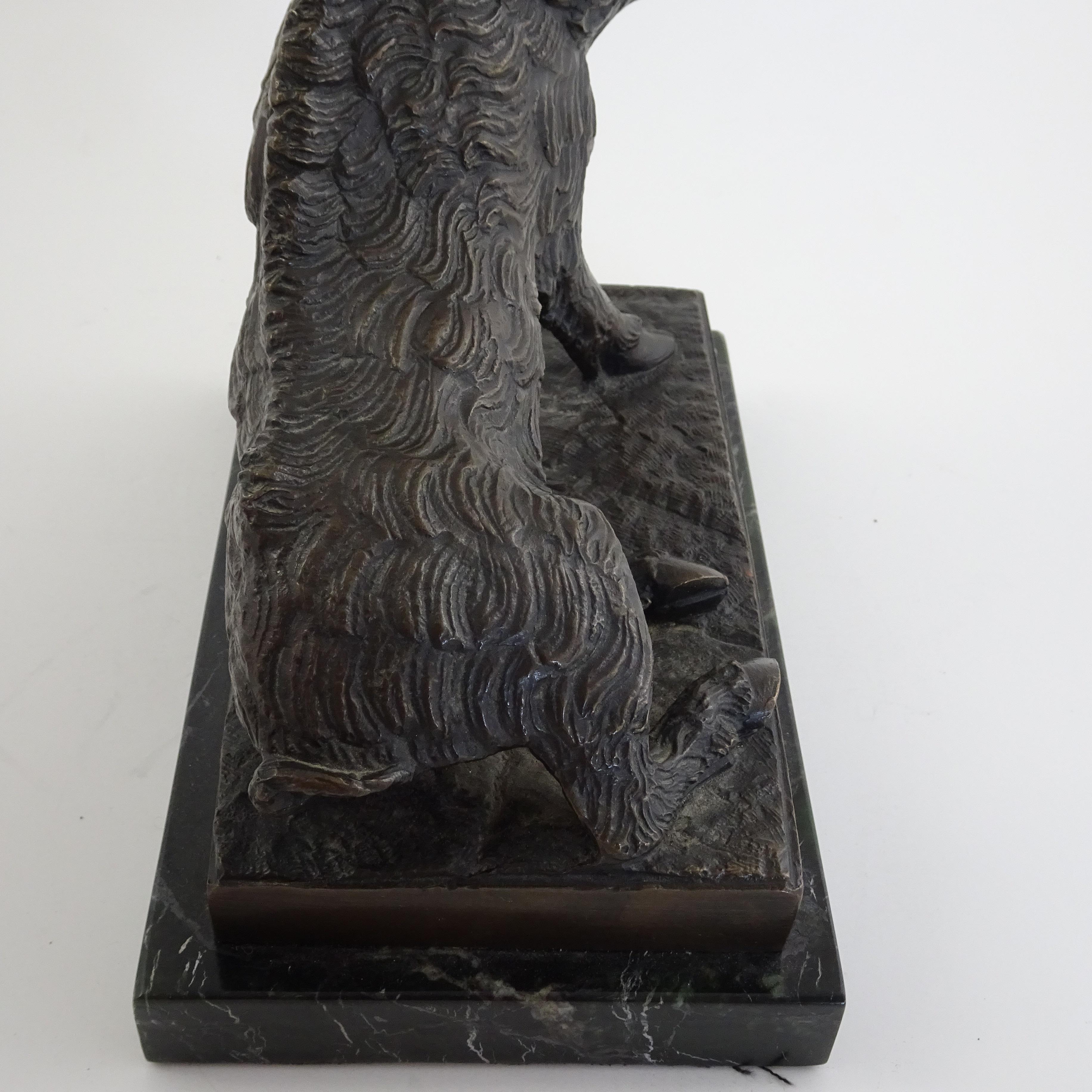 19th Century Black Bronze Boar Figurine Sculpted by Joseph Victor Chemin For Sale 5