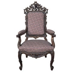 19th Century Black Forest Armchair