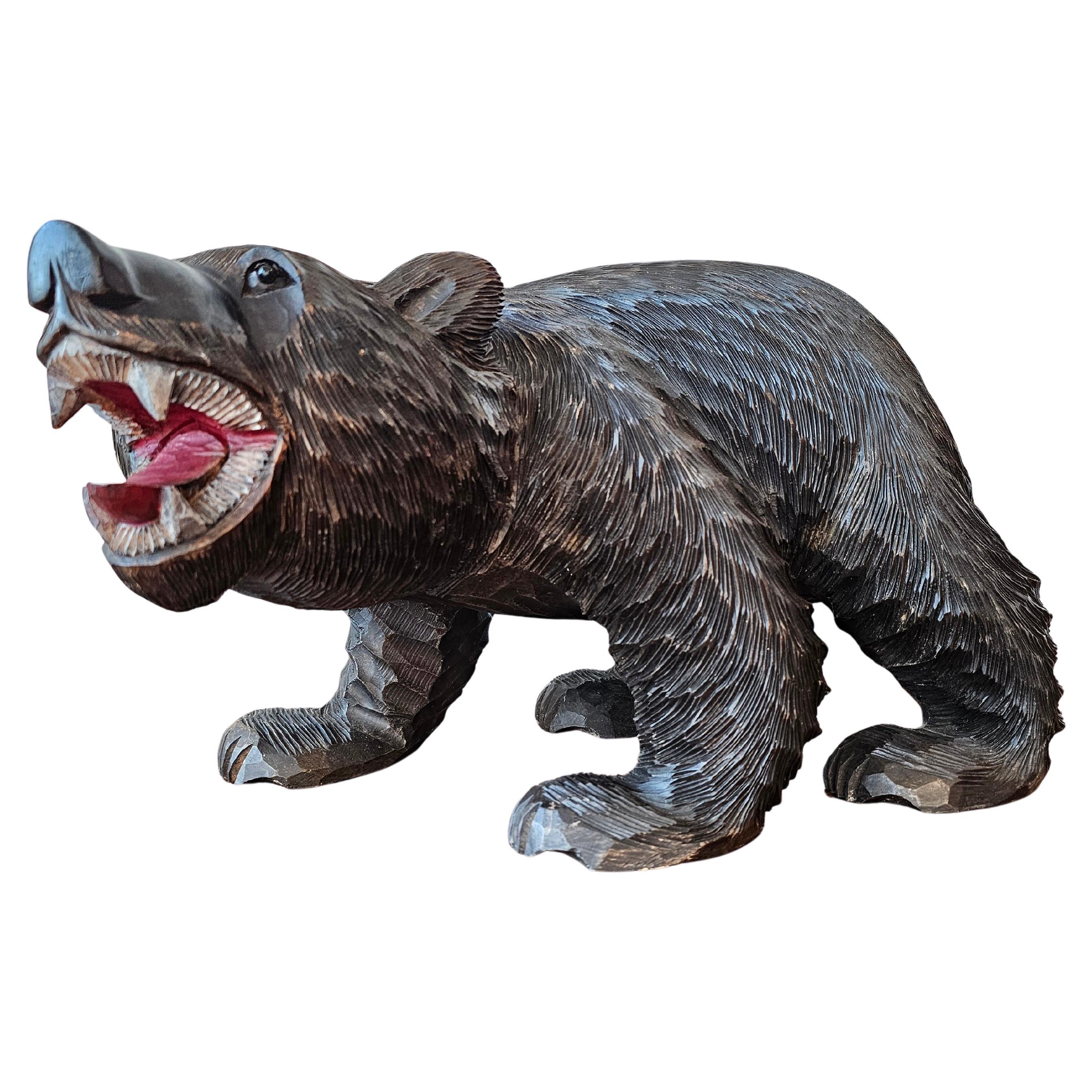 19th Century Black Forest Bear