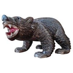 19th Century Black Forest Bear