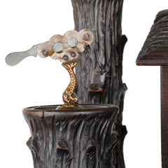 19th Century Black Forest Carved Smoking Stand