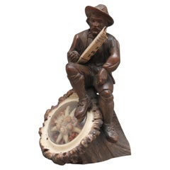 Antique 19th Century black forest carving