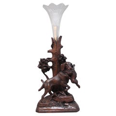 19th Century black forest centre piece