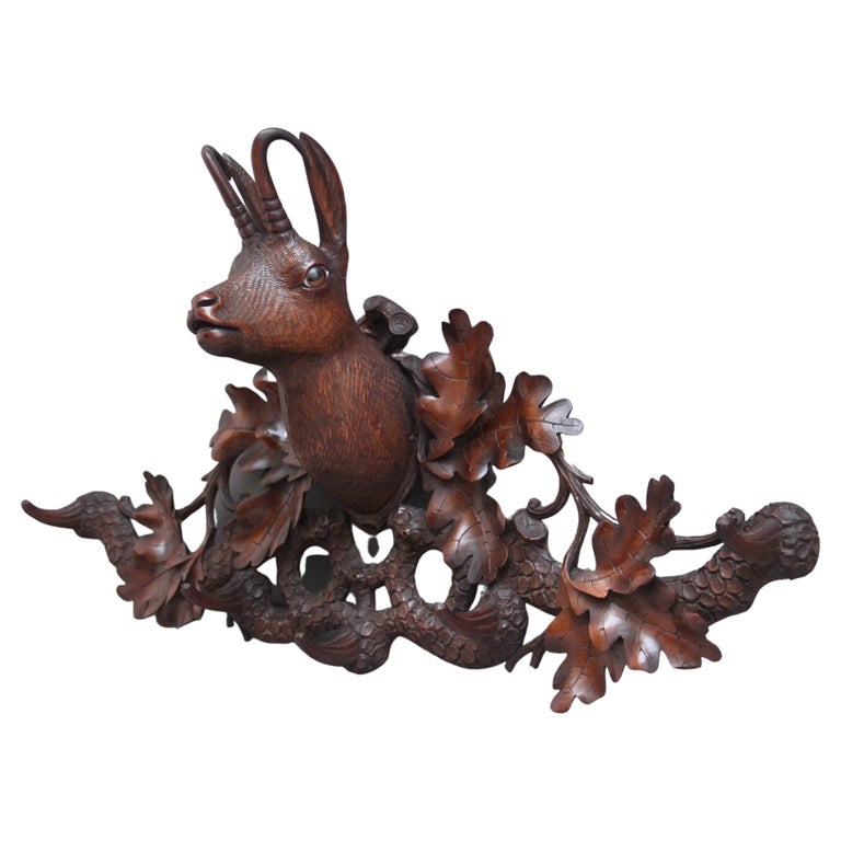 19th Century Black Forest Coat Rack For Sale at 1stDibs