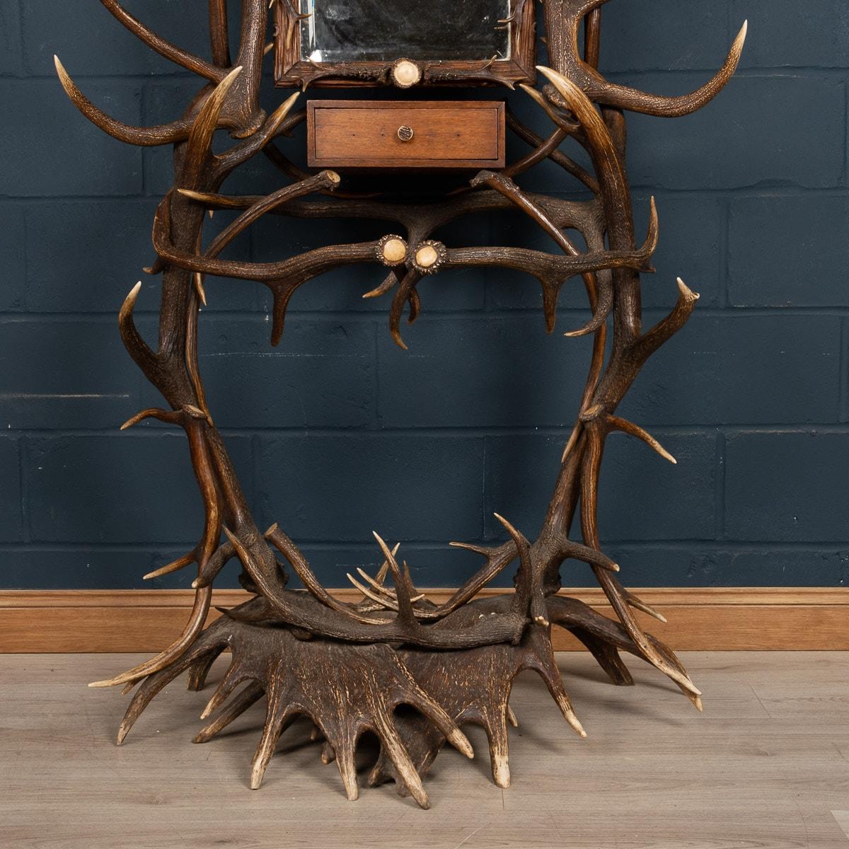 19th Century Black Forest Hall Stand, Swiss-German, circa 1890 For Sale 5