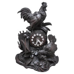 19th Century Black Forest Mantel Clock