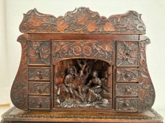 19th Century Black Forest Miniature Chest of Drawers