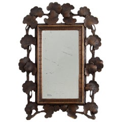 19th Century Black Forest Mirror