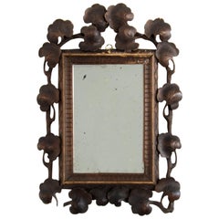 19th Century Black Forest Mirror