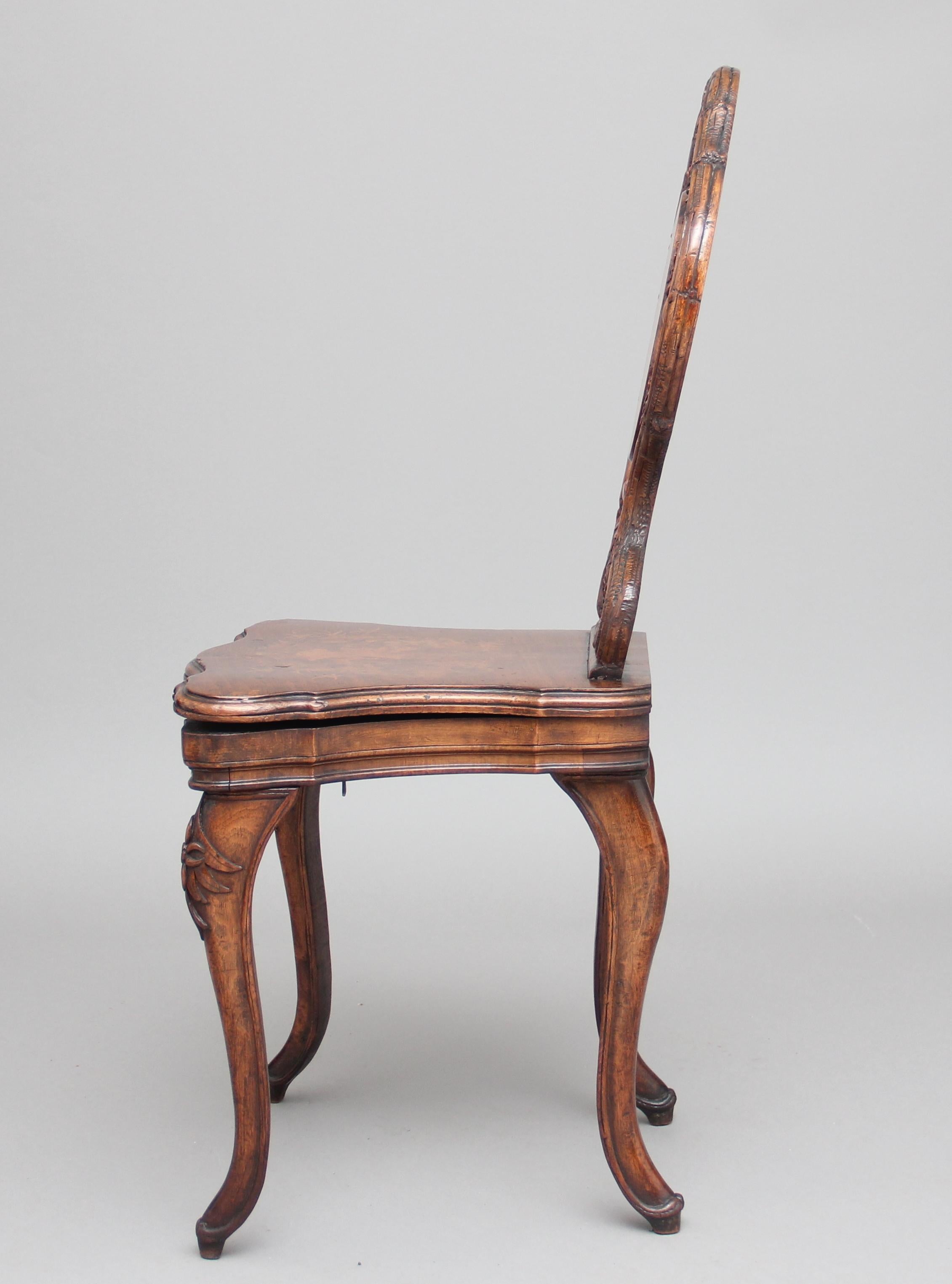 Swiss 19th Century Black Forest Musical Chair