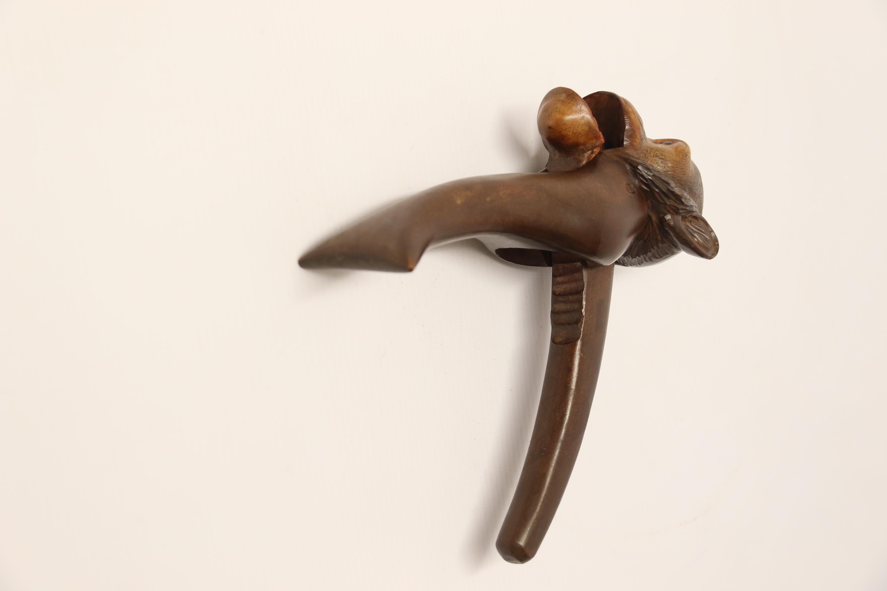 19th Century Black Forest Nutcracker in the Form of a Monkey, circa 1890 4