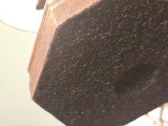 19th Century Black Forest Pair of Table Lamps Wood Germany