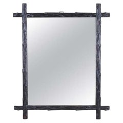 19th Century Black Forest Rustic Wall Mirror, Austria, circa 1880