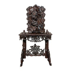 19th Century Black Forest Sideboard Signed By Josef Blank
