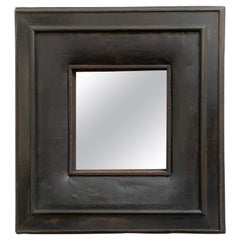 miroir italien noir du 19ème siècle
