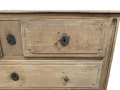 19th Century Bleached French Commode Chest of Drawers