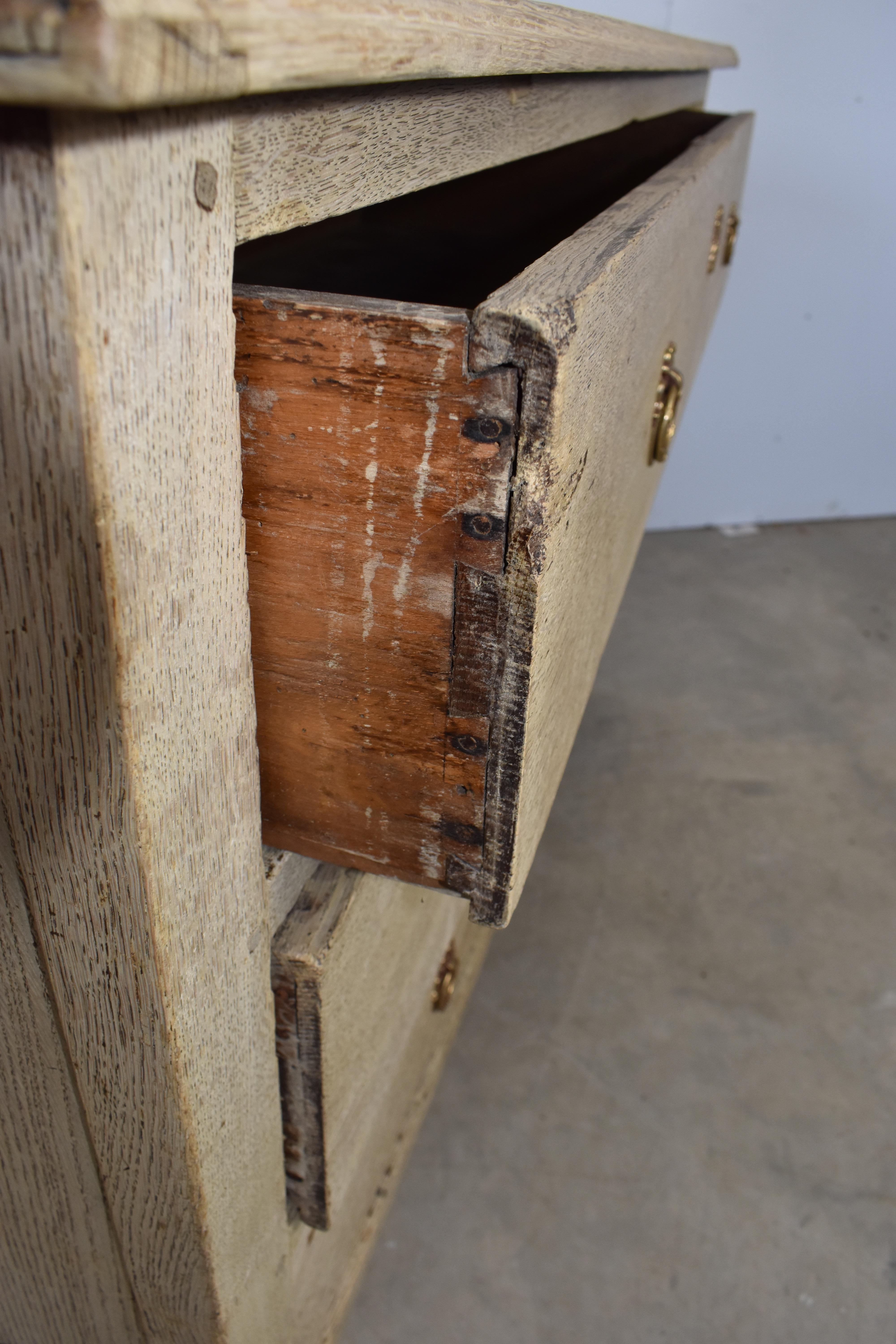 19th Century Bleached French Oak Louis XVI Chest 4