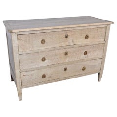 19th Century Bleached French Oak Louis XVI Chest